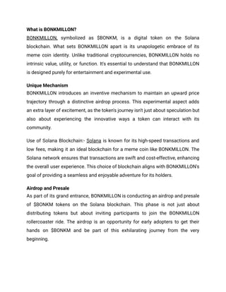 BONKMILLON Unleashes Its Bonkers Potential on Solana.pdf