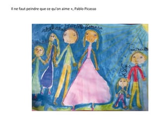 Il ne faut peindre que ce qu’on aime », Pablo Picasso 