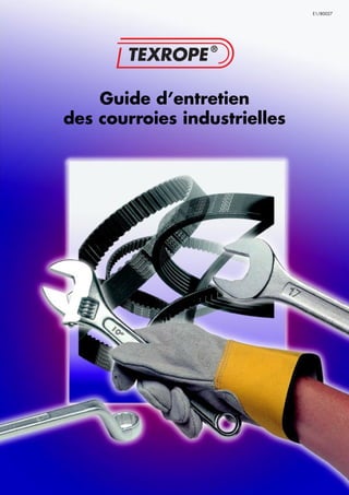 E1/80027




    Guide d’entretien
des courroies industrielles
 