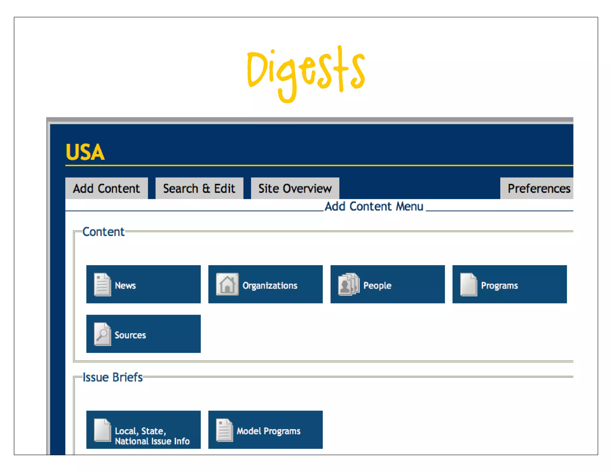 Digests




          Begin!
 