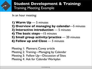 Bonner Student Development Model