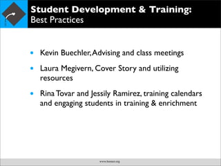 Bonner Student Development Model