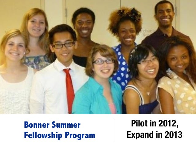 Bonner Summer Internships