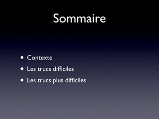 Bonnes Pratiques Projet Web - Paris Web 2008