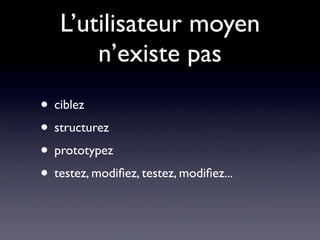 Bonnes Pratiques Projet Web - Paris Web 2008