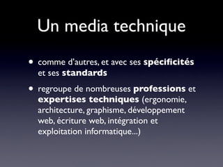 Bonnes Pratiques Projet Web - Paris Web 2008