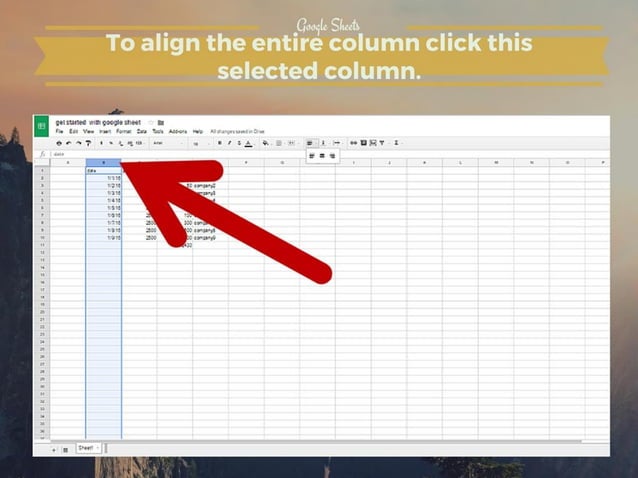 UTILISER GOOGLE SHEETS visual data 4