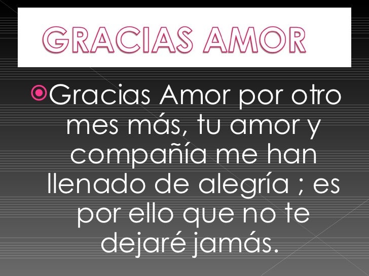 Gracias Por Un Mes Mas Imagui