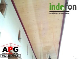 JASA PEMASANGAN PLAFON PVC SHUNDA/ INDOFON GYPSUM GRC DI BONOROWO
