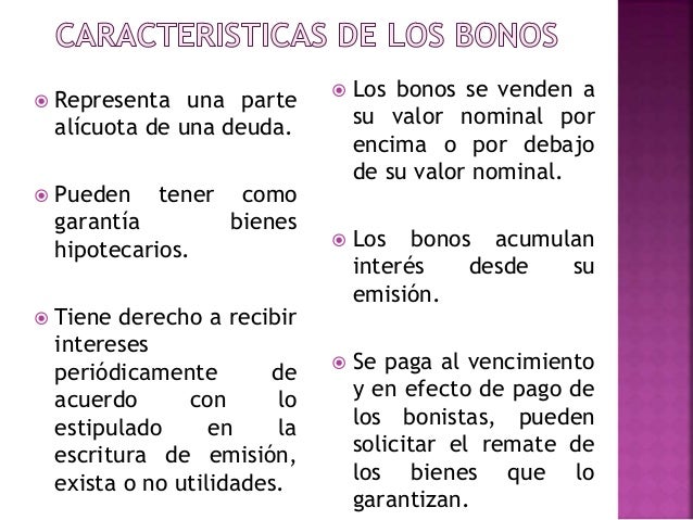 Bonos. matematica financiera