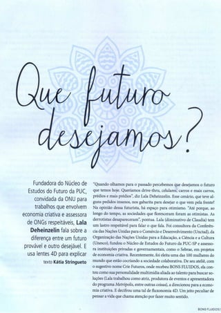 Que futuro desejamos?