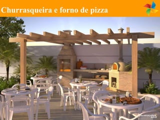 Churrasqueira e forno de pizza
 