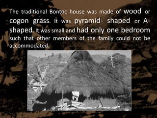 Architecture in Bontoc | PPTX