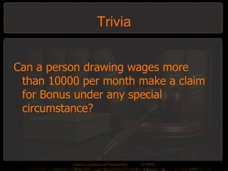 Employee?Any person other than Apprentice , engaged for hire or reward.