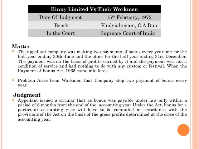 The payment of bonus act, 1965 does not apply to employees employed by The payment of bonus act, 1965 does not apply to employees employed by picture