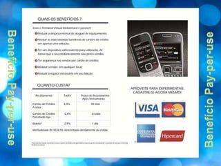 Benefício Pay-per-useBenefício Pay-per-use