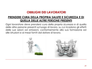 Tutela della Salute e Sicurezza nei Luoghi di Lavoro | PPTX