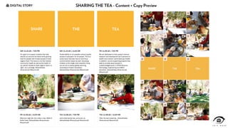 DIGITAL STORY SHARING THE TEA - Content + Copy Preview
 