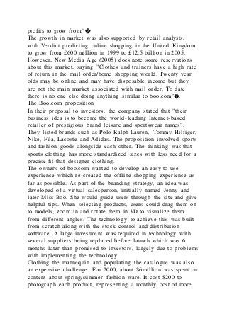 Boo hoo Learning from the largest European dot-com failureThi | PDF