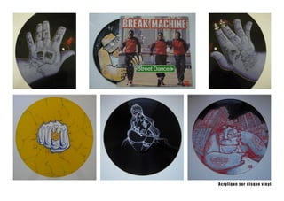 A cr y li q u e su r di sq u e vin y l
 