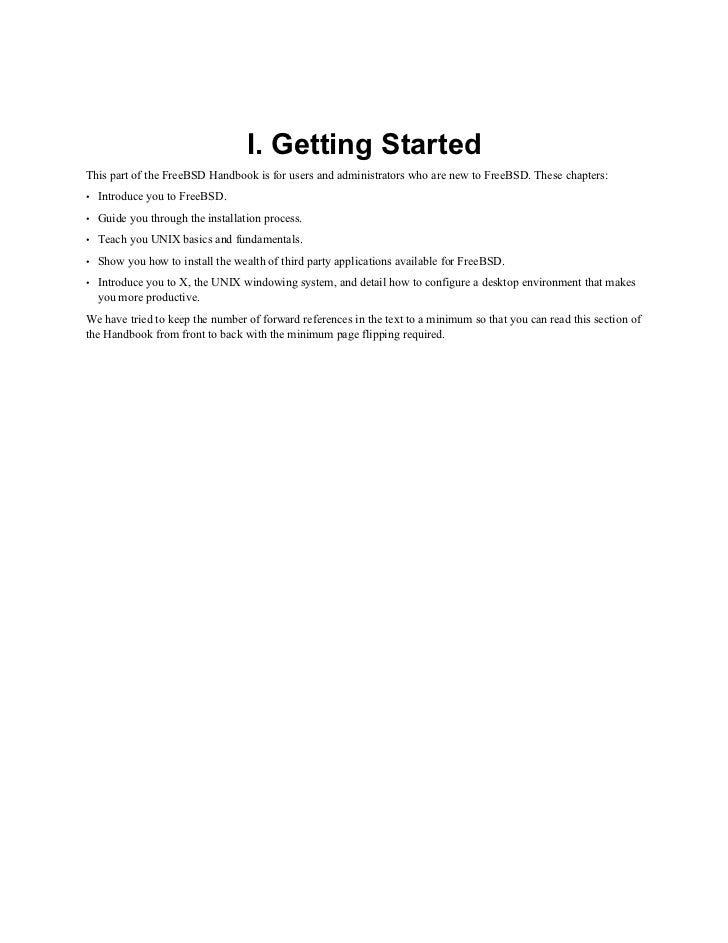 Freebsd Handbook - 