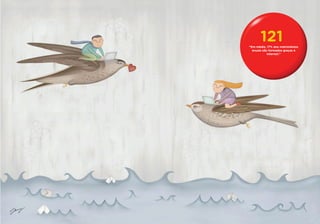 121
“Em média, 17% dos matrimônios
  anuais são formados graças à
            internet.”
 