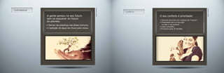 • Sensor de presença nas áreas comuns;
• Captação da água da chuva para reúso.
• Varanda Gourmet com cooktop de 2 bocas*;
• Preparação para ar tipo split
na sala e nos quartos;
• Lazer completo;
• Exclusivo para 35 famílias.
Sustentabilidade
Conforto
O seu conforto é prioridade:A gente pensou no seu futuro
sem se esquecer do futuro
do planeta.
Imagemilustrativa
Imagemilustrativa
*Somentenascolunas01e02.
 
