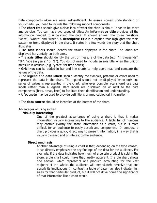 A GUIDE TO STATISTICAL REPORT WRITING