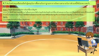 ตัวอกย่าง ให้ลูกค้ากู้ยืมเงินและรับจัดการเงินค่าซื้อกขายให้ลูกค้า
นายวรารัช มีลูกค้าในความดูแล 4 ราย ในชั้นแรกนายวรารัชอก้างว่าลูกค้าส่วนใหญ่ชาระค่าซื้อกขายด้วยตนเอกง ยกเว้นบางรายให้บคคลอกื่นชาระแทน ซึ่งไม่เคยผิดนัด
ชาระหนี้เมื่อกบริษัทตรวจสอกบจึงพบว่าเช็คที่สั่งจ่ายเป็นขอกงนายวรารัช นายวรารัชจึงยอกมรับว่าลูกค้าบางรายไม่สะดวกโอกนเงินมาเขาจึงชาระให้ก่อกน
วิธีแก้ไข
นายวรารัชต้อกงไม่จ่ายเงินค่าซื้อกขายให้ลูกค้าก่อกน
4.1 ต้อกงไม่สนับสนนหรือกร่วมมือกกับผู้ลงทนในการซื้อกขายเกินกว่าฐานะทางการเงินความสามารถในการชาระหนี้หรือกไม่เหมาะสมกับ
ข้อกจากัดการลงทน
 