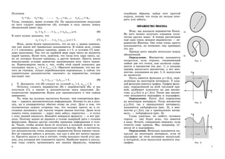 Положим
z1=y1, z2=y2, . . . , zn−1=yn−1, znzn+1 =yn.
Тогда, очевидно, верно условие (5). По предположению индукции
из него следует неравенство (4), которое в силу наших новых
обозначений имеет вид
z1+z2+. . .+zn−1 +znzn+1≥n. (6)
В шаге нужно доказать, что
z1+z2+. . .+zn+zn+1≥n+1. (7)
Итак, далее будем предполагать, что не все zi равны единице,
так как иначе всё тривиально доказывается. В самом деле, сумма
n+1 слагаемых, равных единице, равна n+1, и условие (7) заве-
домо выполнено. Так что по крайней мере пара чисел не является
парой единиц. Более того, заметим, что тогда есть пара чисел, од-
но из которых больше единицы, а другое меньше. Просто иначе
невыполнимо условие равенства произведения всех чисел едини-
це. Перенумеруем числа zi так, чтобы этой парой оказались два
последних числа zn>1 и zn+1 <1. Обратите внимание, что мы ни-
чего не считаем, только переобозначаем переменные, и сейчас это
удивительное доказательство <вылезет> из неравенства, которое
выглядит так:
zn+zn+1 −znzn+1>1. (8)
7. Докажите, что (8) следует из условий zn>1, zn+1<1.
Осталось сложить неравенство (8) с неравенством (6), и мы
получили (7), а значит и доказательство шага индукции. До-
казательство неравенства Коши для произвольного n тем самым
завершено.
То, чему вы должны научиться больше, чем конкретным фак-
там — хранить математическую информацию. Почему-то ни в шко-
лах, ни в университетах обычно этому не учат. Дело в том, что
человеческая память устроена так, что человек просто не в со-
стоянии запомнить три тысячи теорем явным текстом. Даже если
память очень хорошая — вдруг знак забыл, перепутал. . . и толку
с этих знаний никакого. Возьмёте неверную формулу — и всё про-
пало. Поэтому важно не держать в голове лазерный диск с голыми
формулами. Важны другие способы хранения информации в голо-
ве. Такие, чтобы можно было её получать в нужный момент и га-
рантированно верно, и желательно ещё и быстро. Вот, в частности,
это доказательство очень мощного неравенства Коши именно такое.
Его не страшно забыть в деталях, так как в нём нет ничего трудно-
го. Прелесть науки в том и состоит, чтобы находить такой угол зре-
ния, под которым всё становится просто. Наиболее важно в школь-
ные годы суметь организовать все знания (формулы, теоремы)
6
подобным образом, найдя этот простой
а)
б)
Рис. 1
НАДГРАФИКНАДГРАФИКНАДГРАФИКНАДГРАФИКНАДГРАФИКНАДГРАФИКНАДГРАФИКНАДГРАФИКНАДГРАФИКНАДГРАФИКНАДГРАФИКНАДГРАФИКНАДГРАФИКНАДГРАФИКНАДГРАФИКНАДГРАФИКНАДГРАФИКНАДГРАФИКНАДГРАФИКНАДГРАФИКНАДГРАФИКНАДГРАФИКНАДГРАФИКНАДГРАФИКНАДГРАФИКНАДГРАФИКНАДГРАФИКНАДГРАФИКНАДГРАФИКНАДГРАФИКНАДГРАФИКНАДГРАФИКНАДГРАФИКНАДГРАФИКНАДГРАФИКНАДГРАФИКНАДГРАФИКНАДГРАФИКНАДГРАФИКНАДГРАФИКНАДГРАФИКНАДГРАФИКНАДГРАФИКНАДГРАФИКНАДГРАФИКНАДГРАФИКНАДГРАФИКНАДГРАФИКНАДГРАФИКНАДГРАФИКНАДГРАФИКНАДГРАФИКНАДГРАФИКНАДГРАФИКНАДГРАФИКНАДГРАФИКНАДГРАФИКНАДГРАФИКНАДГРАФИКНАДГРАФИКНАДГРАФИКНАДГРАФИКНАДГРАФИКНАДГРАФИКНАДГРАФИКНАДГРАФИКНАДГРАФИКНАДГРАФИКНАДГРАФИКНАДГРАФИКНАДГРАФИКНАДГРАФИКНАДГРАФИК
x
y
Рис. 2
ПОДГРАФИКПОДГРАФИКПОДГРАФИКПОДГРАФИКПОДГРАФИКПОДГРАФИКПОДГРАФИКПОДГРАФИКПОДГРАФИКПОДГРАФИКПОДГРАФИКПОДГРАФИКПОДГРАФИКПОДГРАФИКПОДГРАФИКПОДГРАФИКПОДГРАФИКПОДГРАФИКПОДГРАФИКПОДГРАФИКПОДГРАФИКПОДГРАФИКПОДГРАФИКПОДГРАФИКПОДГРАФИКПОДГРАФИКПОДГРАФИКПОДГРАФИКПОДГРАФИКПОДГРАФИКПОДГРАФИКПОДГРАФИКПОДГРАФИКПОДГРАФИКПОДГРАФИКПОДГРАФИКПОДГРАФИКПОДГРАФИКПОДГРАФИКПОДГРАФИКПОДГРАФИКПОДГРАФИКПОДГРАФИКПОДГРАФИКПОДГРАФИКПОДГРАФИКПОДГРАФИКПОДГРАФИКПОДГРАФИКПОДГРАФИКПОДГРАФИКПОДГРАФИКПОДГРАФИКПОДГРАФИКПОДГРАФИКПОДГРАФИКПОДГРАФИКПОДГРАФИКПОДГРАФИКПОДГРАФИКПОДГРАФИКПОДГРАФИКПОДГРАФИКПОДГРАФИКПОДГРАФИКПОДГРАФИКПОДГРАФИКПОДГРАФИКПОДГРАФИКПОДГРАФИКПОДГРАФИКПОДГРАФИКПОДГРАФИК
x
y
Рис. 3
подход, потому что тогда их нельзя поте-
рять или забыть.
НЕРАВЕНСТВО ЙЕНСЕНА
Итак, мы доказали неравенство Коши.
Из него можно получать огромное коли-
чество других задач. А теперь рассмотрим
ещё одно очень мощное неравенство — не-
равенство Йенсена. Оно тоже очень просто
доказывается, но посвежее, ему примерно
сто лет.
Прежде всего введём несколько новых
обозначений.
Определение. Множество называется
выпуклым, если отрезок, соединяющий
любые две его точки, сам целиком содер-
жится в множестве (на рис. 1, а показан
пример выпуклого множества, а вот мно-
жество, показанное на рис. 1, б, выпуклым
не является).
Пусть имеется функция y=f(x), опре-
делённая на некотором интервале. У каж-
дой функции имеется график. График функ-
ции, определённой на всей числовой пря-
мой, разбивает плоскость на два множе-
ства: y≥f(x) и y<f(x). Такие два множе-
ства называются надграфик и подграфик.
Определение. Пусть f(x) определена
на некотором интервале. Тогда множество
y≥f(x), где х принадлежит интервалу,
называется надграфиком (рис. 2), а мно-
жество y<f(x), где x принадлежит интер-
валу, — подграфиком (рис. 3).
Слова ужасные, но любого человека
спроси — ему будет ясно, что имеется
в виду. Кстати, совершенно неважно, куда
отнести саму кривую. Мы, например, от-
несли её к надграфику.
Определение. Функция называется вы-
пуклой на некотором интервале, если её
надграфик на этом интервале выпуклый,
и вогнутой, если выпуклым является под-
график.
7
 