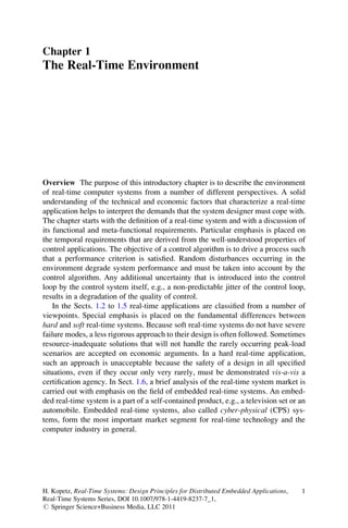 Book-2011 Kopetz Real-time systems Design principles for distributed ...