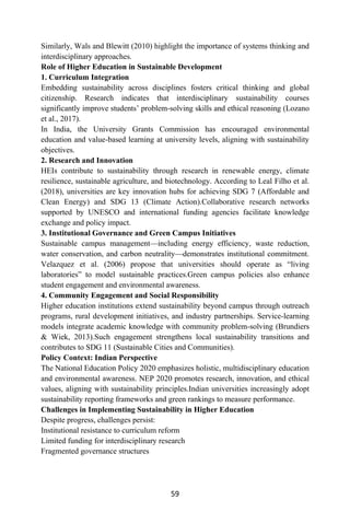 Women Empowerment with Gender Equality Through Higher Education | PDF