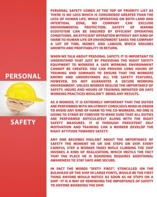 PERSONAL SAFETY