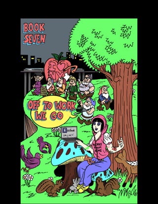 Book 7 of Educational Comics by Larry Paros  - Off the Work We Go (Employment Fun)