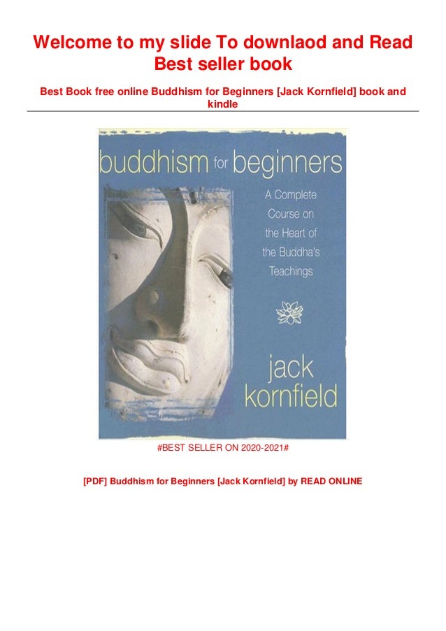 Book Buddhism For Beginners Jack Kornfield Book Pdf Epub