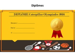 Diplômes
 