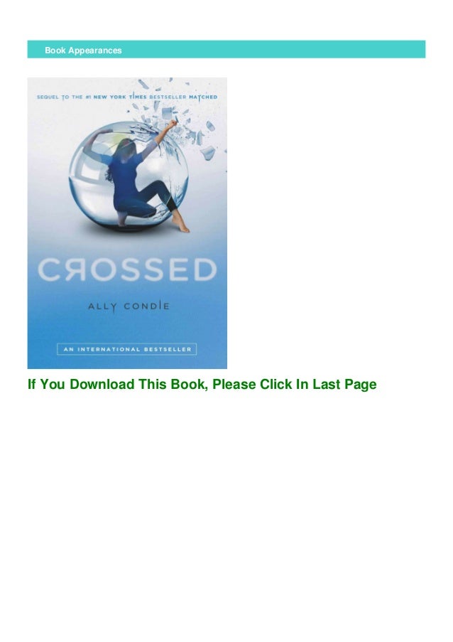 (Book) Crossed (Matched, 2) PDF File