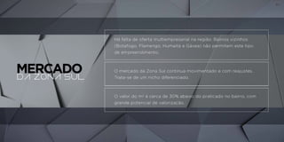 Espaço exclusivo com
acomodação para até
48 pessoas.
AUDITÓRIOCOM FOYER
BS”DBS”D
 