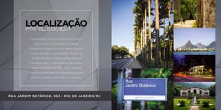 Paulo Jacobsen,
Arquiteto
Isaac Elehep,
Sócio Diretor Mozak
Carolina Lindner,
Gerente de Marketing Mozak
Cássio Botelho,
Diretor da Agência Desafio
“Hoje somos a maior construtora
da Zona Sul em número de placas.
Em todos os bairros, em especial no
Jardim Botânico, Ipanema, Leblon
e Copacabana, são pouquíssimas
as ofertas de negócio visto que
quase não há mais terrenos. Até
me arrisco falar que no Jardim
Botânico eles não existem mais.”
“Essa “falta” de especialização, de não pertencer a especificamente esse mercado, é um fator muito
importante. Porque a gente traz para a arquitetura outros elementos que não são muito usuais. Isso não
só é uma questão de linha estética, você agrega a um prédio comercial um bem-estar que uma casa te
proporciona. Nas áreas comuns da cobertura, você vai ter aquela coisa que você sente falta quando entra
num empreendimento comercial, aquela coisa excessivamente branca que dá eco.”
“O Pulse é um empreendimento que vai muito além do conceito comercial. É um empreendimento que tem
alma, que vibra. A partir desses elementos a gente entendeu que não poderia ter uma marca muito fria. Essa
marca tinha que ter vida. Baseados nisso surgiu um naming como esse, como Pulse. Porque a essência desse
projeto é a vibração.”
“O Jardim Botânico é um dos melhores bairros que a gente tem na Zona Sul hoje. Contamos com
restaurantes, parques e fácil locomoção. Então, o Pulse foi todo pensado estrategicamente para ser um
empreendimento sofisticado, um empreendimento que traga algo a mais para a cidade do Rio de Janeiro e
que se torne referência no mercado.”
BS”DBS”D
 