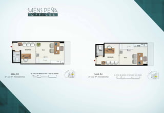 Sala 03
2º ao 9º pavimento
Sala 04
2º ao 9º pavimento
 