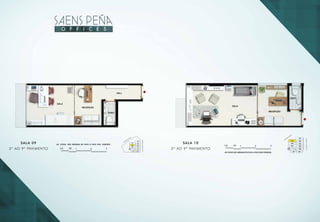 Sala 09
3º ao 9º pavimento
Sala 10
3º ao 9º pavimento
 