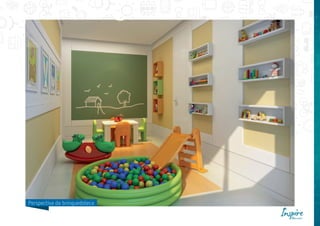 Perspectiva da brinquedoteca
 