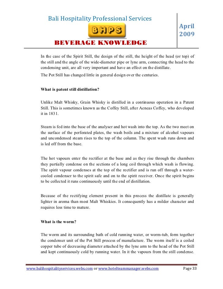 Book onebeverageknowledge