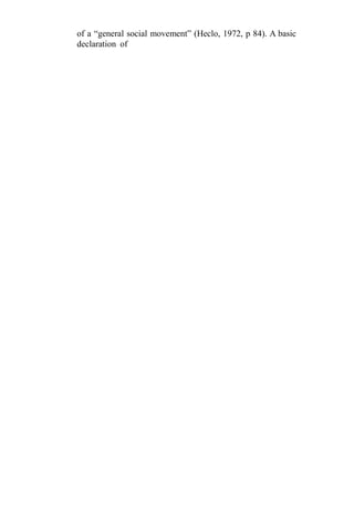 of a “general social movement” (Heclo, 1972, p 84). A basic
declaration of
 