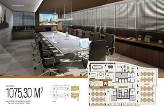 Incorporadora por   andré Alf




Ilustração artística da incorporadora




                CLÍNICA DE PILATES
           Área privativa:




         1075,30 mm2
          260,34   Sugestão de decoração para junção
                   das salas 301/302/303/304 - torre b
                                                                 2
                                                                     pavimento tipo
 