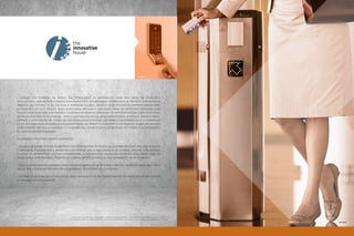 Foto ilustrativa




A iHouse foi pioneira no Brasil em tecnologia de automação. Com sua linha de produtos
inteligentes, atende aos clientes mais exigentes, oferecendo tecnologia de ponta e verdadeiros
“imóveis do futuro”. E, se em 2006 a empresa causou impacto com produtos diferenciados para
automação, em 2012 trouxe algo muito mais arrojado: uma nova linha de produtos premium, com
tecnologia wireless que permite a automação sem necessidade de infraestrutura. Esta nova linha
de produtos sem fio da iHouse – para a automação de luz, ar-condicionado, cortinas, áudio e vídeo,
permite a integração de todas as funcionalidades desses sistemas e equipamentos e o controle
de seus comandos através de um smartphone ou tablet. O conceito é um grande aliado do mundo
corporativo, em que segurança é fundamental, assim como a otimização do tempo e a contenção
de custos desnecessários.


Automação proposta para o Visionaire*


• Fechaduras com leitora biométrica ou Touchdoors na porta de entrada de cada uma das 32 salas
corporate. Possibilitam a abertura das portas sem a necessidade de chaves, apenas com senhas
ou com as impressões digitais cadastradas. O Touchdoor da iHouse entende cada dedo com um
significado determinado, permitindo a sinalização de risco e o acionamento da segurança.


• Toda a estrutura necessária para o funcionamento de internet sem fio (wi-fi) no Open Mall, nos
Halls, nas 4 Salas de Reunião do condomínio, no Foyer e no Auditório;


• Sistema de automação no projetor, na iluminação e no ar-condicionado do Auditório e das 4 Salas
de Reunião do condomínio.




                                    *A indicação da iHouse é meramente exemplificativa, ficando reservado à incorporadora o direito de
                                    contratar, a seu exclusivo critério, o(s) fornecedor(es) dos produtos e serviços de automação predial.
                                                                                                                                             Foto ilustrativa
 