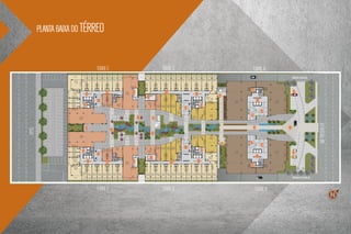 Planta baixa do Térreo



                               torre e                            torre c                          torre a
                                                                                                                      saída de veículos



                                                                                                  22
                                    18        14                   10                                                 02
                       21                                                         21
                                                        13                                  24
                               17                                                                      21
                      22                                                               22
                                                                             09
                                                                                                            04
                                                                                                  05
                                                   15        23




                                                                                                                                            SIA TRECHO 01
                          16                                                                       03            01
EPTG




                                         15
                                                             16


                                                                                             08   07
                                                                                                            06
                                                                             11
                     22                                                                22
                               19                                                                                     02
                                                         13                                            21
                          21                  14                                   21
                                    20                                  12
                                                                                                  22



                                                                                                                      entrADa de veículos



                               torre f                            torre d                              torre b
 