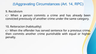REVISED PENAL CODE- CRIMINAL LAW (BOOK 1) | PPTX