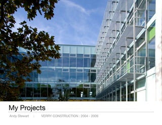 My Projects
Andy Stewart   :   VERRY CONSTRUCTION : 2004 - 2009
 