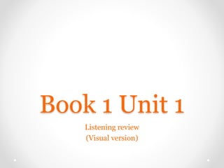 New Horizon Book 1 Unit ４ 16 17